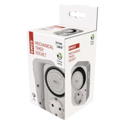 Časovač SCHUKO – mechanická spínací zásuvka TS-MD31