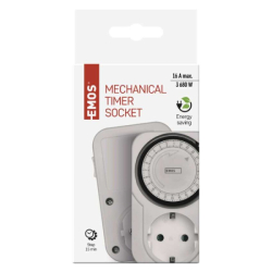 Časovač SCHUKO – mechanická spínací zásuvka TS-MD31