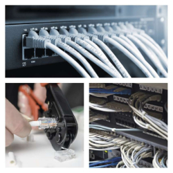 Datový kabel UTP CAT 5E PVC CCA, 100m, 100 m