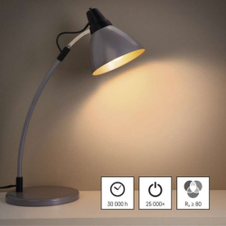 LED žárovka Classic A60 / E27 / 10,5 W (75 W) / 1 060 lm / teplá bílá /krokově stmívatelná