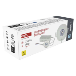 Nouzové svítidlo ORSU 1W 130lm 3h MT