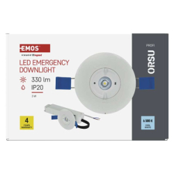 Nouzové svítidlo ORSU 2W 300lm 3h MT