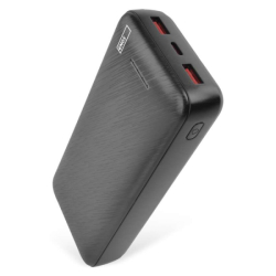 Powerbanka EMOS AlphaQ3, 20 000 mAh, 22,5 W, černá