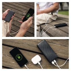Powerbanka EMOS AlphaQ3, 20 000 mAh, 22,5 W, černá
