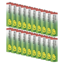 Alkalická baterie GP Alkaline AA (LR6), 20 ks, 20 ks