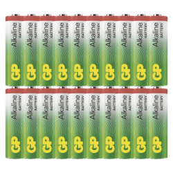 Alkalická baterie GP Alkaline AA (LR6), 20 ks, 20 ks