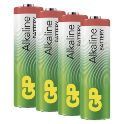 Alkalická baterie GP Alkaline AA (LR6), 4 ks, 4 ks
