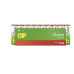 Alkalická baterie GP Alkaline AA (LR6), 10 ks, 10 ks