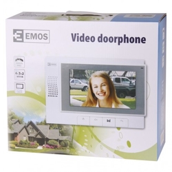 Monitor videotelefonu EMOS RL-03, bílý