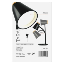 LED stolní lampa TARA, černá