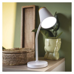 LED stolní lampa TARA, bílá