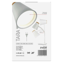 LED stolní lampa TARA, bílá