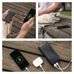 Powerbanka EMOS AlphaQ3, 10 000 mAh, 22,5 W, černá