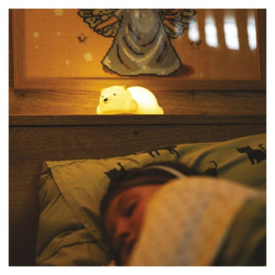 LED noční světlo medvěd P3325, nabíjecí