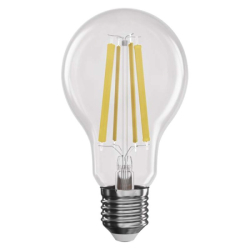 LED žárovka Filament A60 / E27 / 11 W (100 W) / 1 521 lm / teplá bílá / stmívatelná