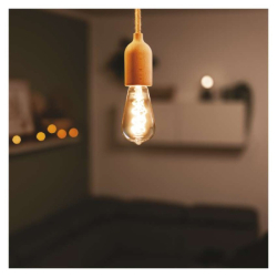 LED žárovka DECO SMOKED ST64 / E27 / 4,5 W (19 W) / 180 lm / flame