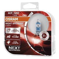 Autožárovka OSRAM H7 55W 12V 64210 NBL, 2 ks