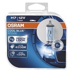 Autožárovka OSRAM H7 55W 12V 64210 HCB COOL BLUE, 2 ks