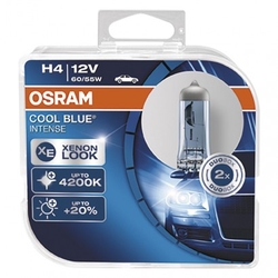 Autožárovka OSRAM H4 60/55W 12V 64193 HCB COOL BLUE, 2 ks