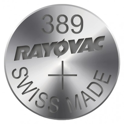 Knoflíková baterie do hodinek RAYOVAC 389, 10 ks