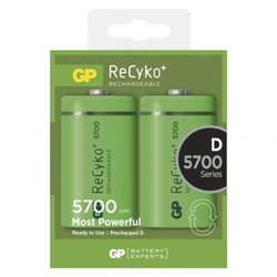 Nabíjecí baterie GP ReCyko+ 5700 (D), 2 ks