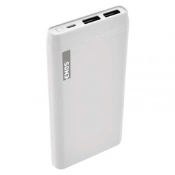 Powerbanka EMOS Alpha 10S, 10000 mAh, bílá