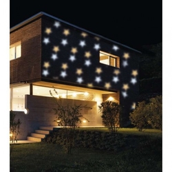 LED dekorativní projektor – hvězdičky, venkovní