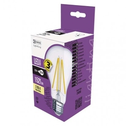 LED žárovka Filament A70 12W E27 teplá bílá