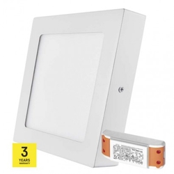 LED panel TRIAK 170×170, čtvercový přisazený bílý, 12W n. b.