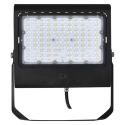 LED reflektor AGENO 100W, černý, neutrální bílá