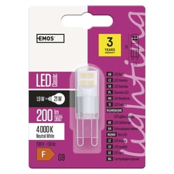 LED žárovka Classic JC 1,9W G9 neutrální bílá