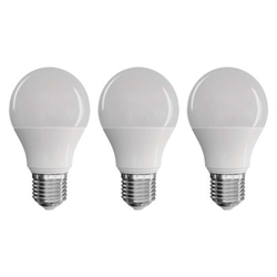 LED žárovka True Light 7,2W E27 teplá bílá, 3 ks