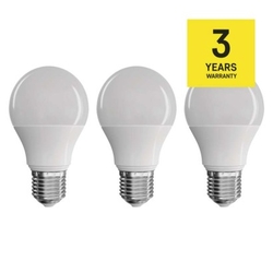 LED žárovka True Light 7,2W E27 neutrální bílá, 3 ks