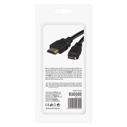 HDMI 2.0 high speed kabel A vidlice – C vidlice 1,5 m