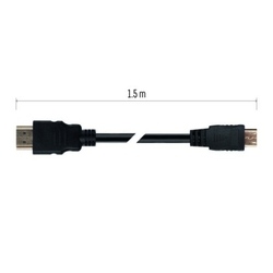 HDMI 2.0 high speed kabel A vidlice – C vidlice 1,5 m