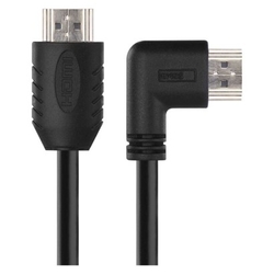 HDMI 2.0 high speed kabel A vidlice – A vidlice 90° 5 m