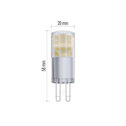 LED žárovka Classic JC 4,2W G9 neutrální bílá