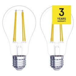 LED žárovka Filament A60 5,9W E27 teplá bílá, 2 ks