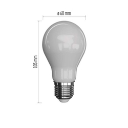 LED žárovka Filament A60 5,9W E27 teplá bílá