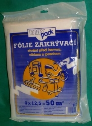 Fólie zakrývací 4x12,5m