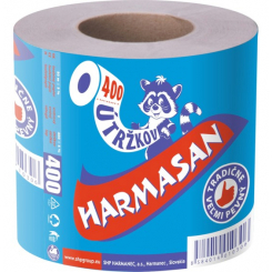 Harmasan 1vrstvý toaletní papír, role 400 útržků, 1 role