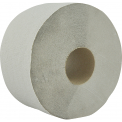 Jumbo 1vrstvý toaletní papír, šířka role 190 mm, šedý, balení 6 rolí 