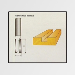 Tvarové frézy do dřeva 10x19mm