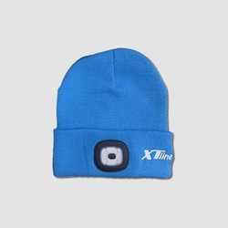 Čepice se svítilnou s logem XTLINE | modrá