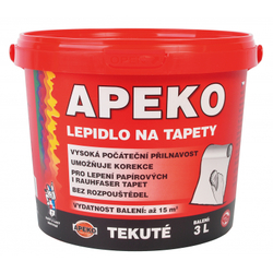 Apeko tekuté lepidlo na tapety, 3 l