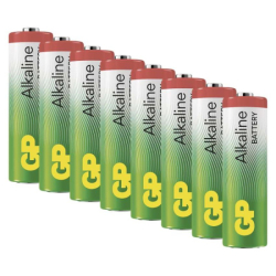Alkalická baterie GP Alkaline AA (LR6), 8 ks, 8 ks